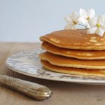 Receta de tortitas americanas o pancakes.