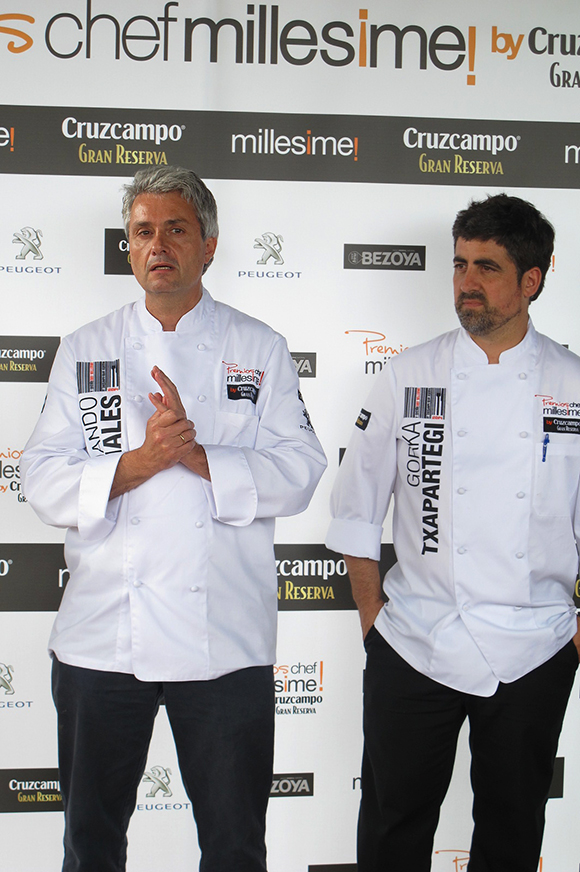 Fernando Canales premio Chef Millesime 2.014.