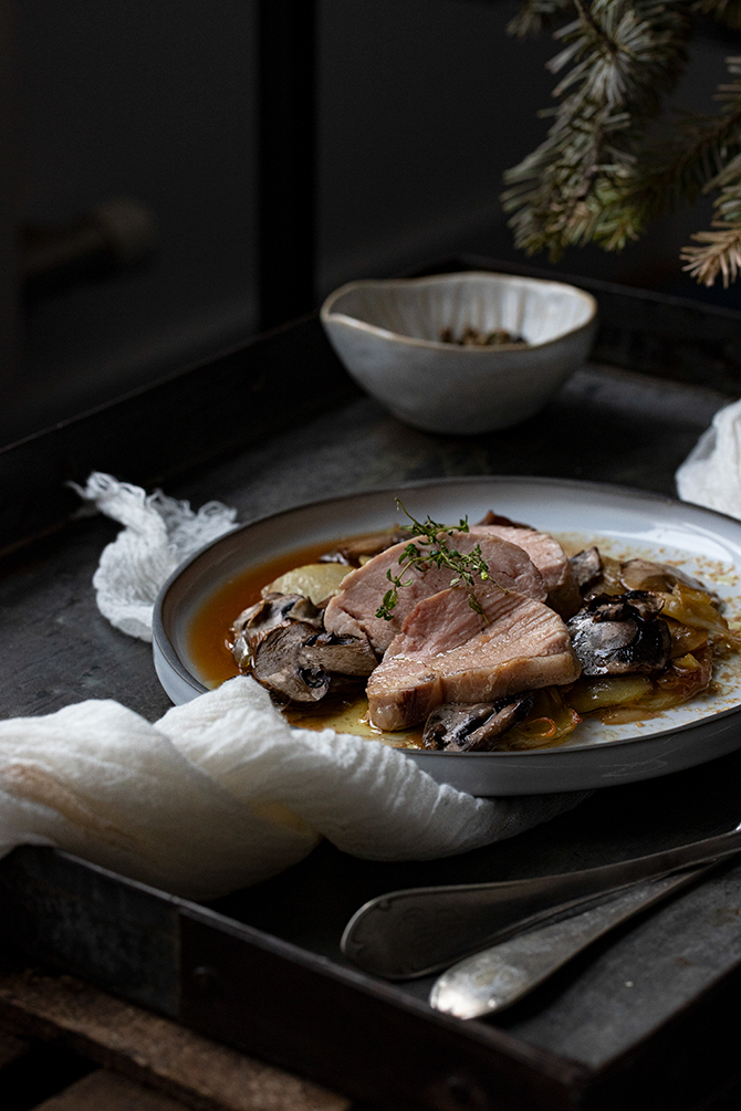 receta solomillo de cerdo horno
